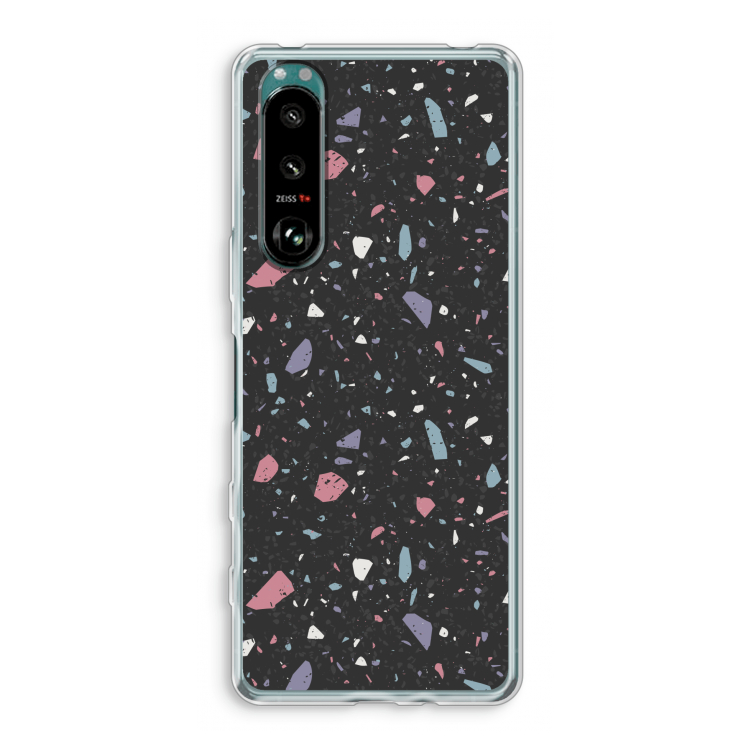 Terrazzo N°16: Sony Xperia 5 III Transparant Hoesje