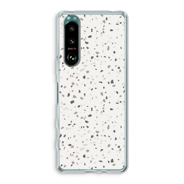 Terrazzo N°14: Sony Xperia 5 III Transparant Hoesje