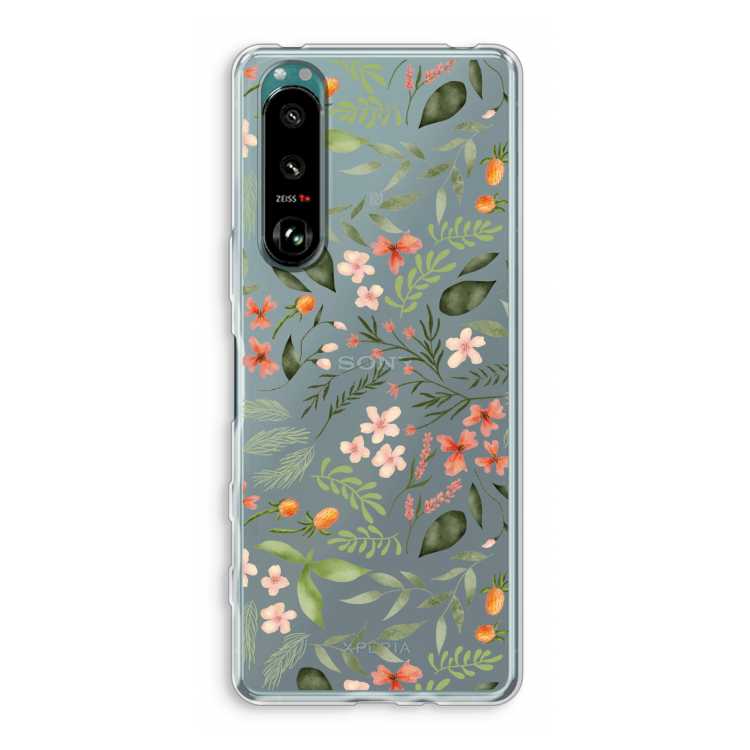 Sweet little flowers: Sony Xperia 5 III Transparant Hoesje
