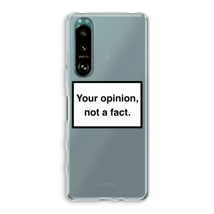 Your opinion: Sony Xperia 5 III Transparant Hoesje