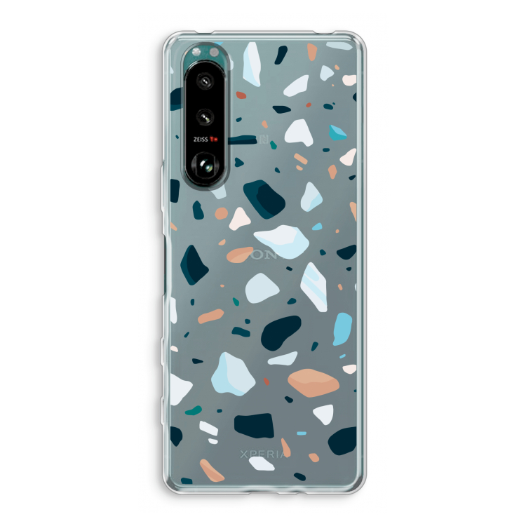 Terrazzo N°13: Sony Xperia 5 III Transparant Hoesje
