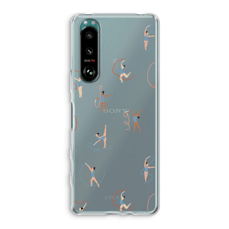 Dancing #3: Sony Xperia 5 III Transparant Hoesje