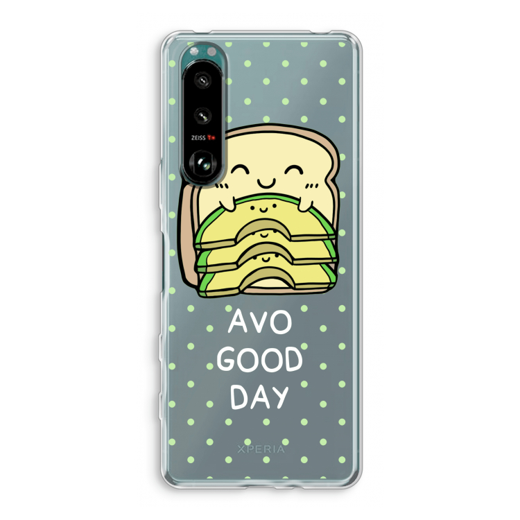 Avo Good Day: Sony Xperia 5 III Transparant Hoesje