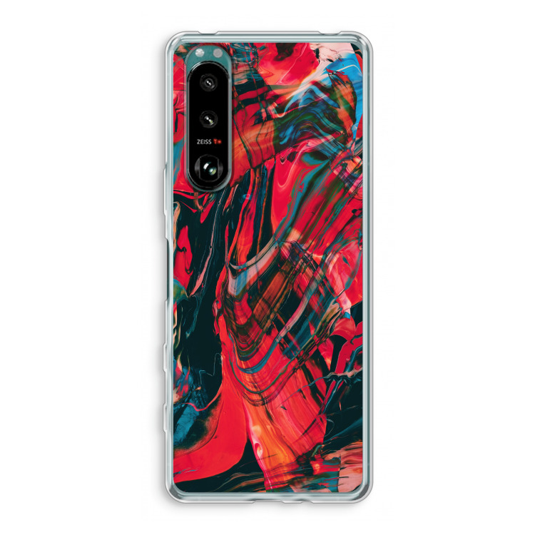 Endless Descent: Sony Xperia 5 III Transparant Hoesje