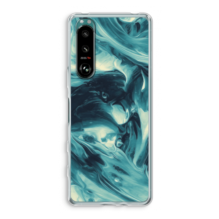 Dreaming About Whales: Sony Xperia 5 III Transparant Hoesje