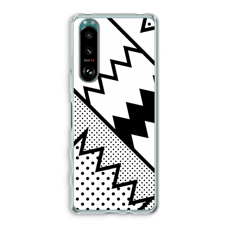Pop Art #5: Sony Xperia 5 III Transparant Hoesje