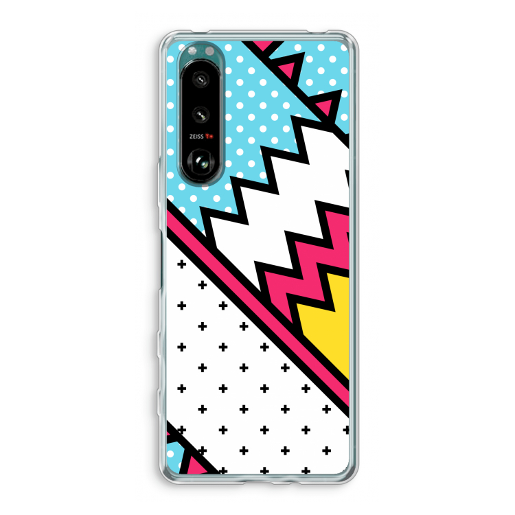 Pop Art #2: Sony Xperia 5 III Transparant Hoesje