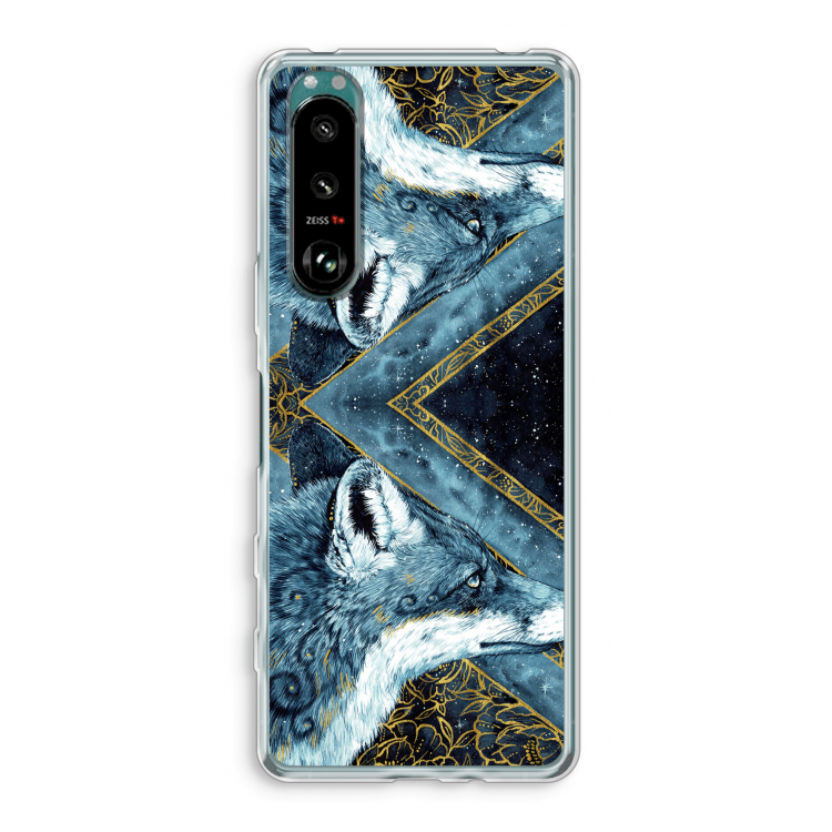 Golden Fox: Sony Xperia 5 III Transparant Hoesje