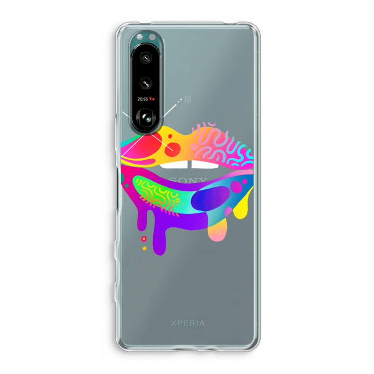 Lip Palette: Sony Xperia 5 III Transparant Hoesje