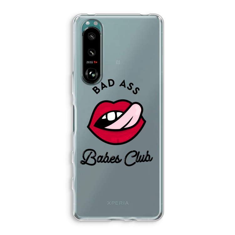 Badass Babes Club: Sony Xperia 5 III Transparant Hoesje