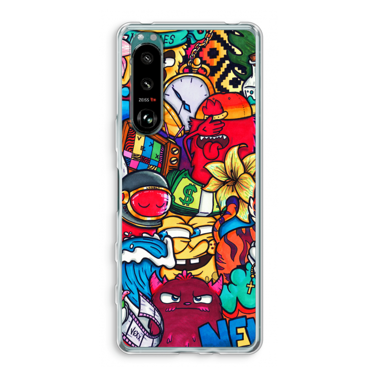 No Rules: Sony Xperia 5 III Transparant Hoesje