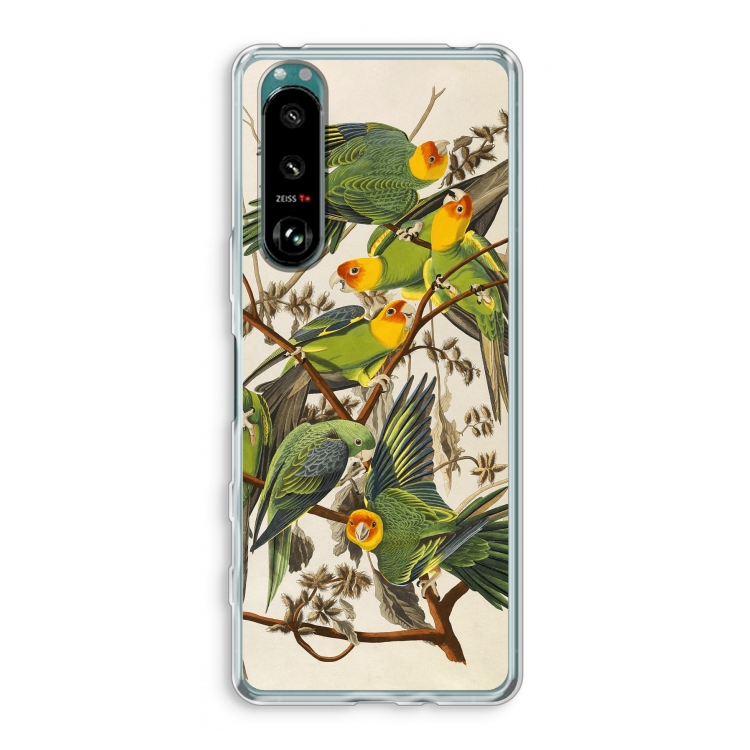 Carolinaparkiet: Sony Xperia 5 III Transparant Hoesje