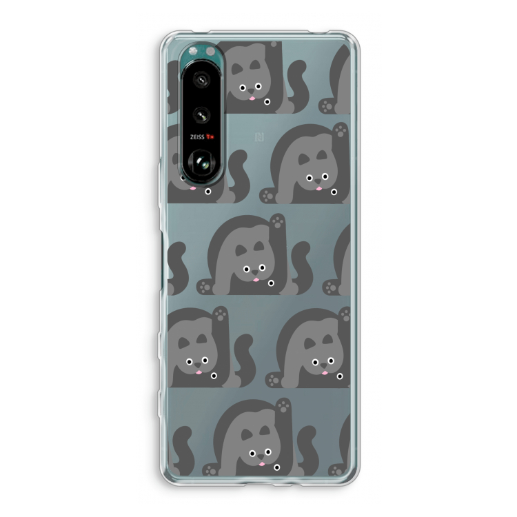 Cats: Sony Xperia 5 III Transparant Hoesje