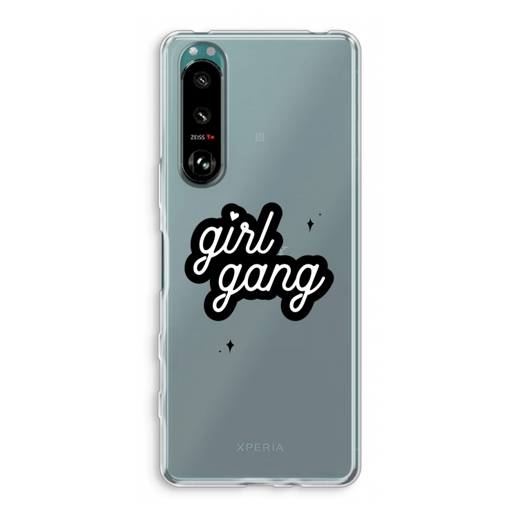 Girl Gang: Sony Xperia 5 III Transparant Hoesje