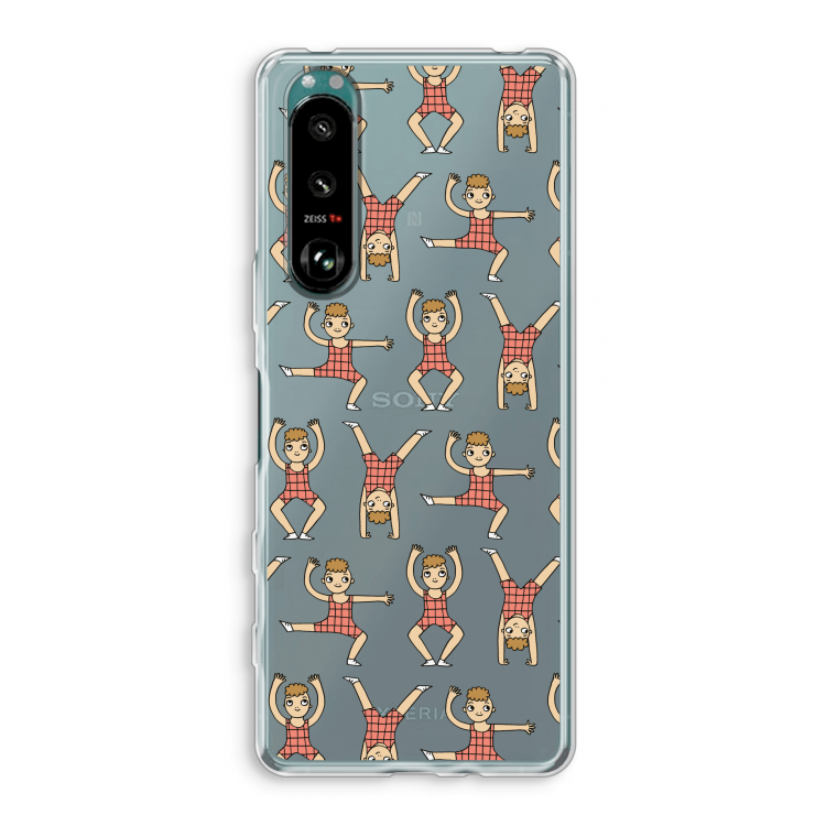 Gymboys: Sony Xperia 5 III Transparant Hoesje
