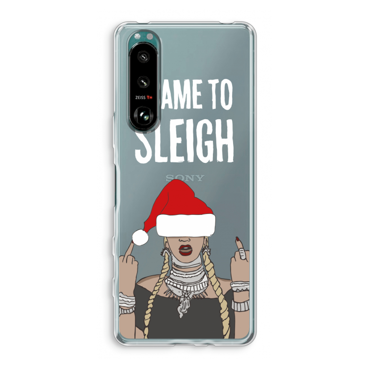 Came To Sleigh: Sony Xperia 5 III Transparant Hoesje