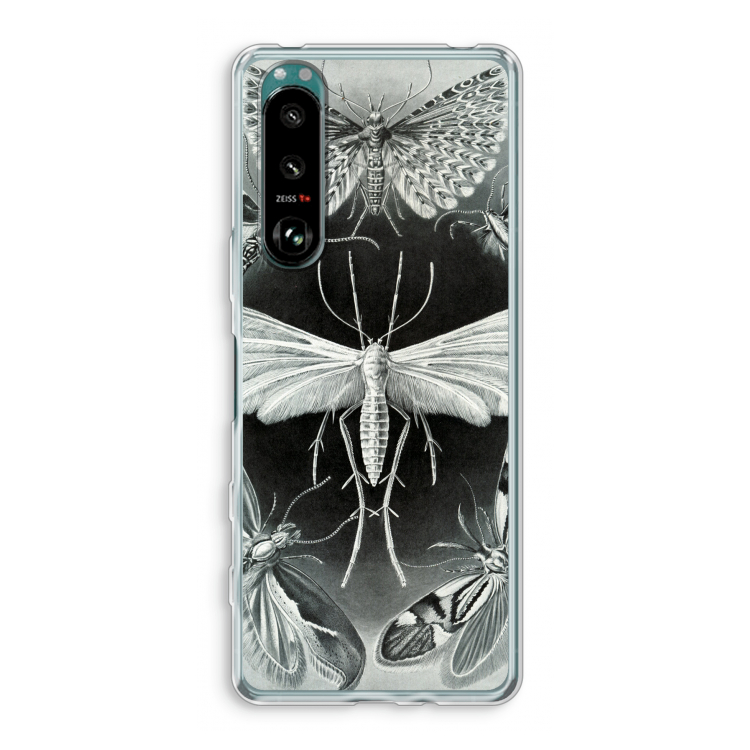 Haeckel Tineida: Sony Xperia 5 III Transparant Hoesje