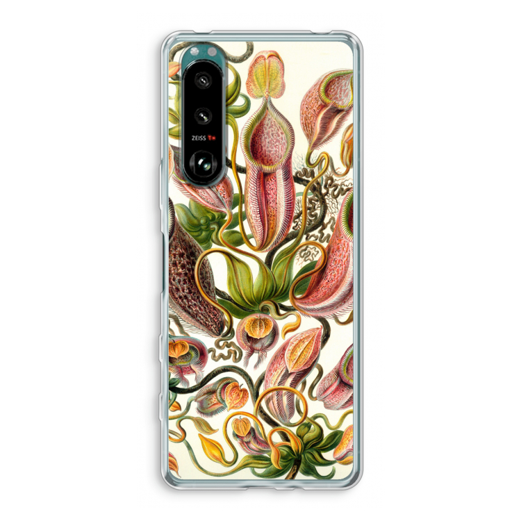 Haeckel Nepenthaceae: Sony Xperia 5 III Transparant Hoesje