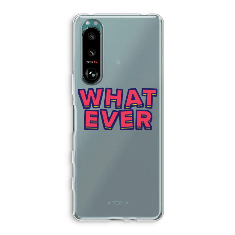 Whatever: Sony Xperia 5 III Transparant Hoesje