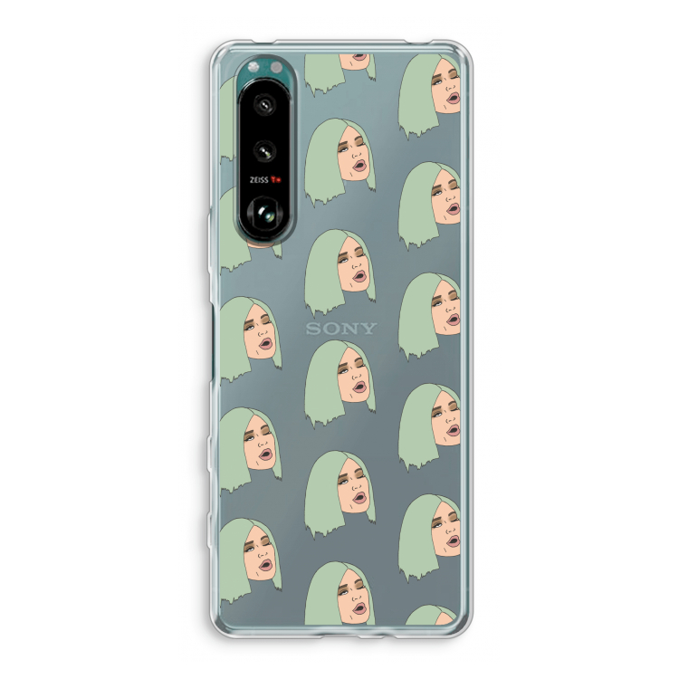 King Kylie: Sony Xperia 5 III Transparant Hoesje