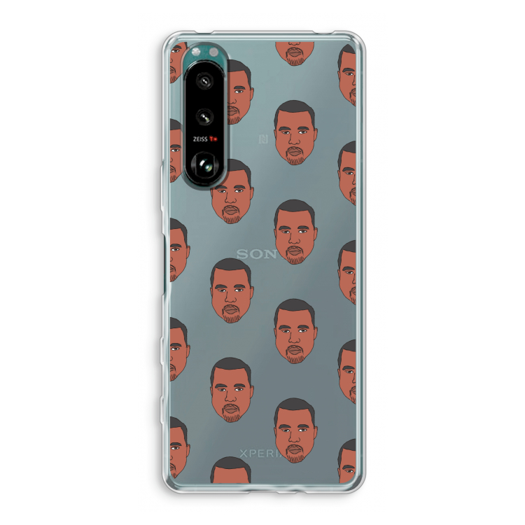 Kanye Call Me?: Sony Xperia 5 III Transparant Hoesje