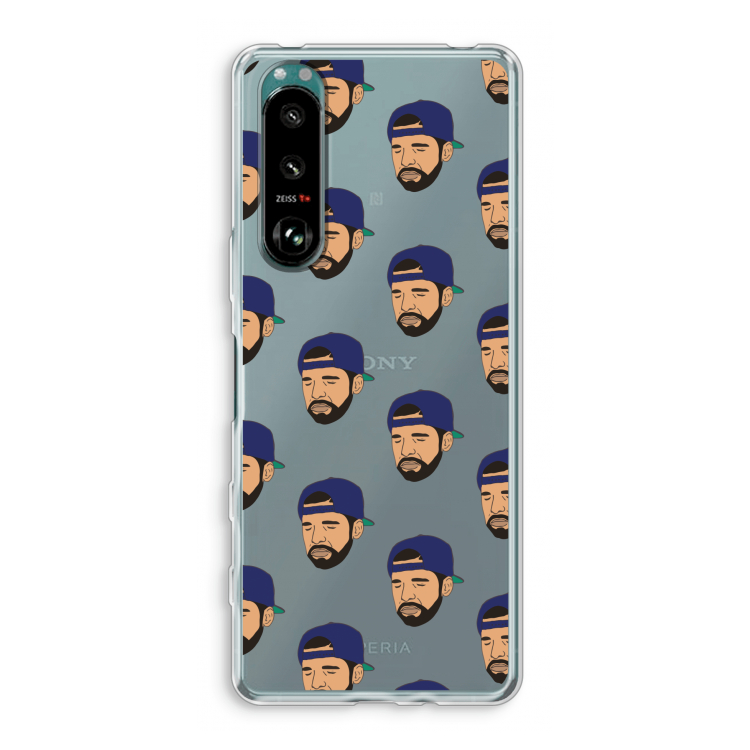Drake Away: Sony Xperia 5 III Transparant Hoesje