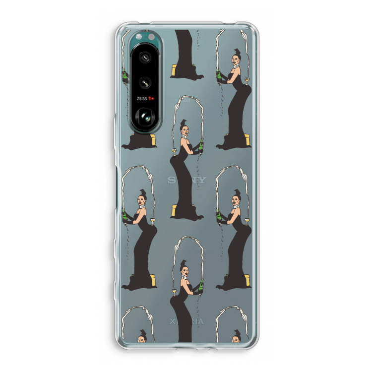 Pop Some Kim: Sony Xperia 5 III Transparant Hoesje