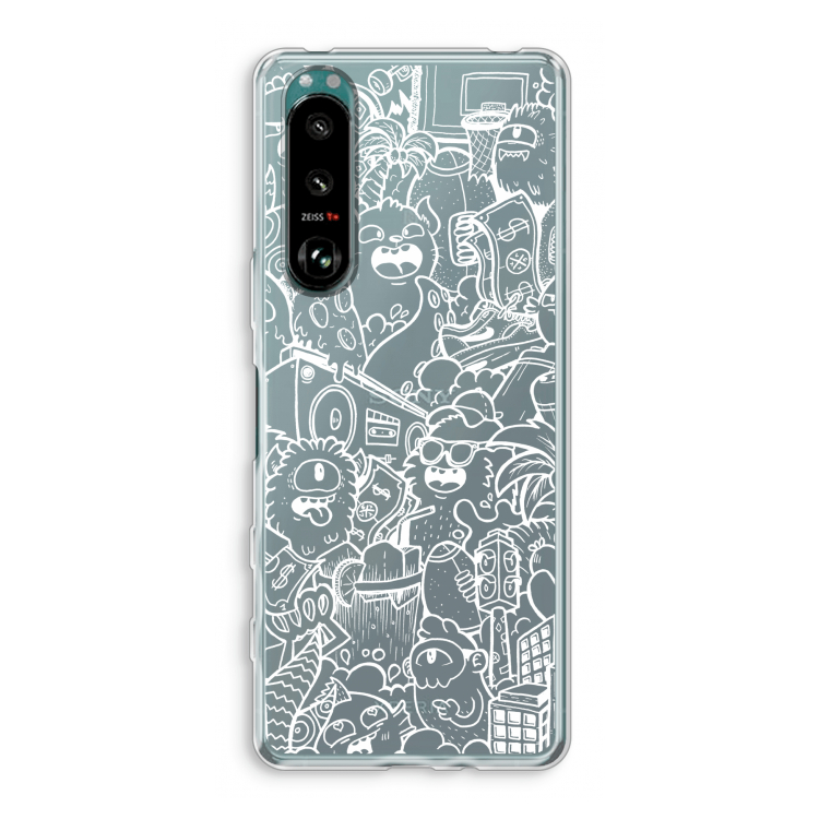 Vexx City #2: Sony Xperia 5 III Transparant Hoesje