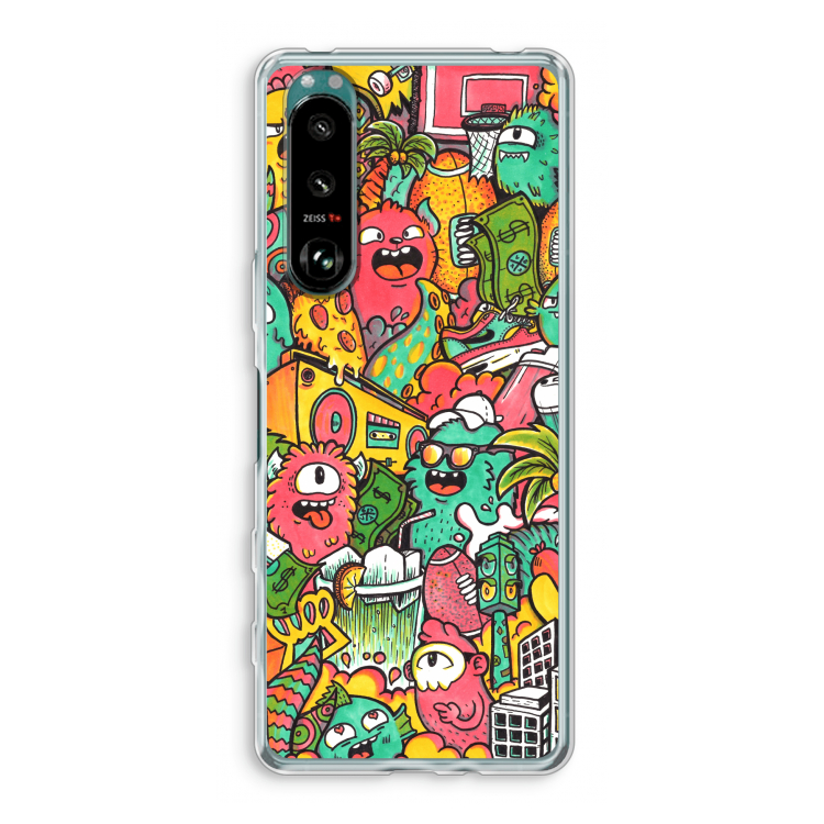 Vexx City: Sony Xperia 5 III Transparant Hoesje