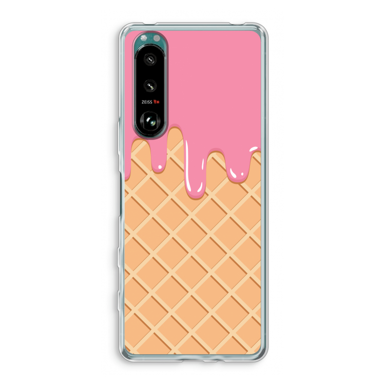 Ice cream: Sony Xperia 5 III Transparant Hoesje