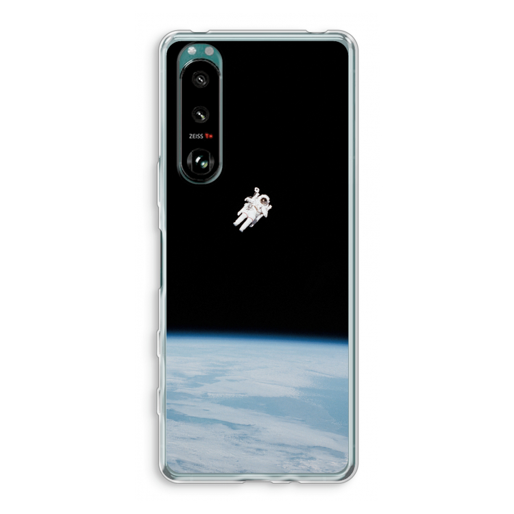Alone in Space: Sony Xperia 5 III Transparant Hoesje