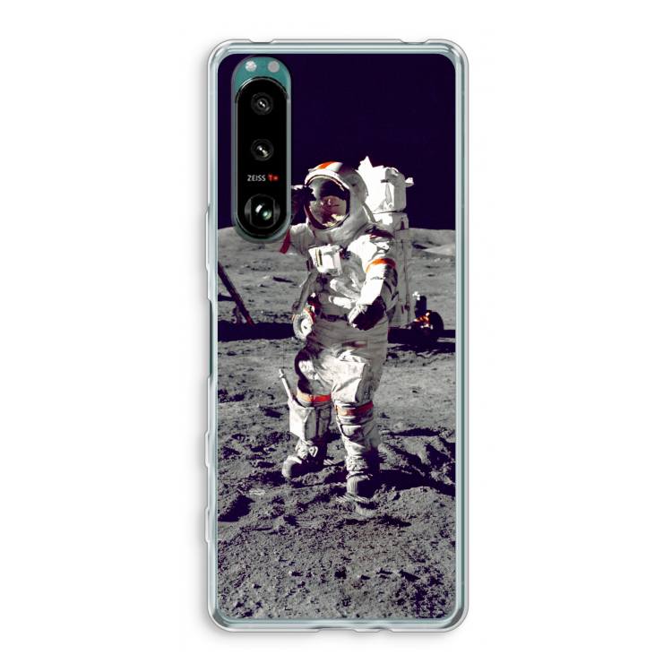 Spaceman: Sony Xperia 5 III Transparant Hoesje