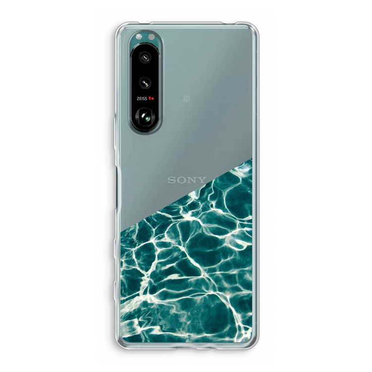 Weerkaatsing water: Sony Xperia 5 III Transparant Hoesje
