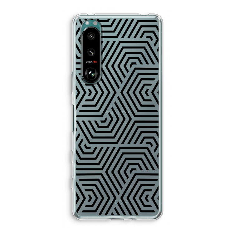 Magic pattern: Sony Xperia 5 III Transparant Hoesje
