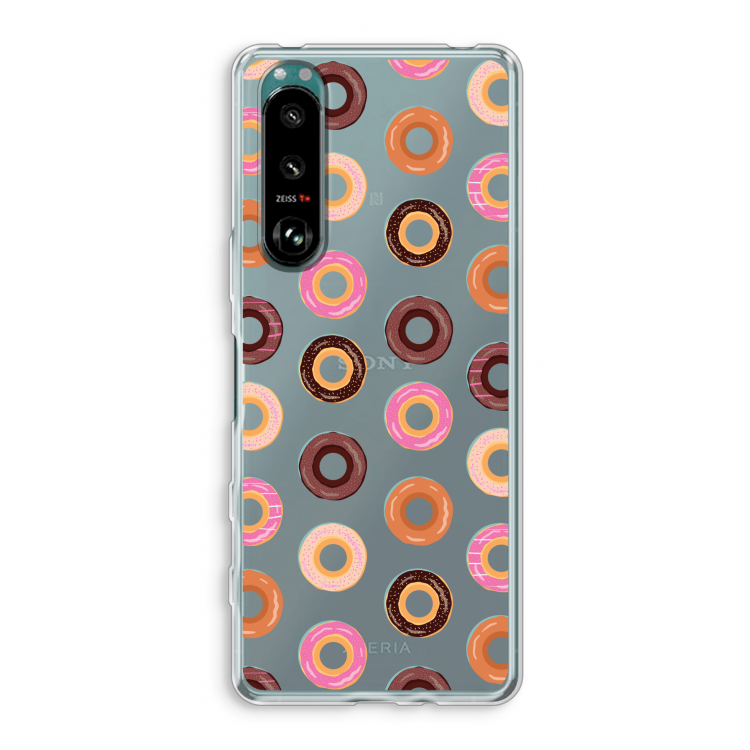 Donuts: Sony Xperia 5 III Transparant Hoesje