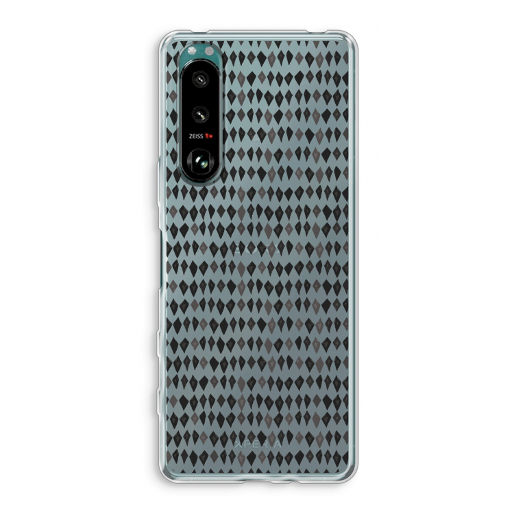 Crazy shapes: Sony Xperia 5 III Transparant Hoesje