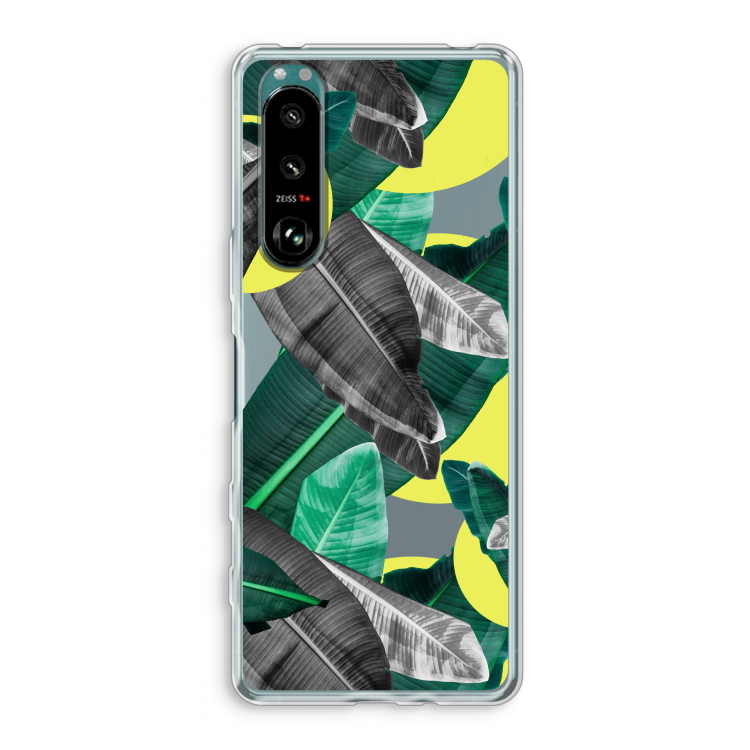 Fantasie jungle: Sony Xperia 5 III Transparant Hoesje