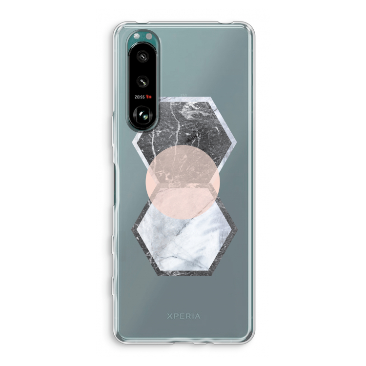 Creatieve toets: Sony Xperia 5 III Transparant Hoesje