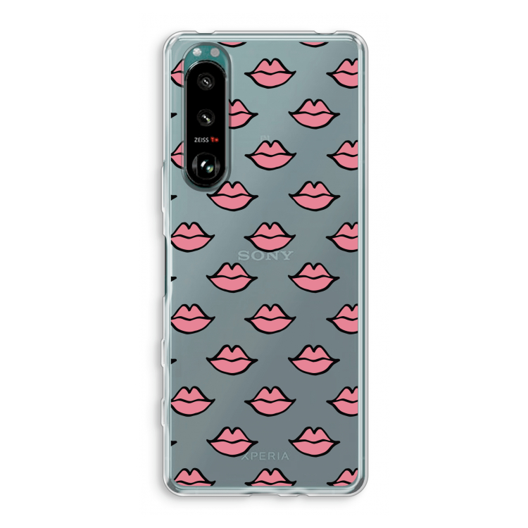 Lipjes: Sony Xperia 5 III Transparant Hoesje