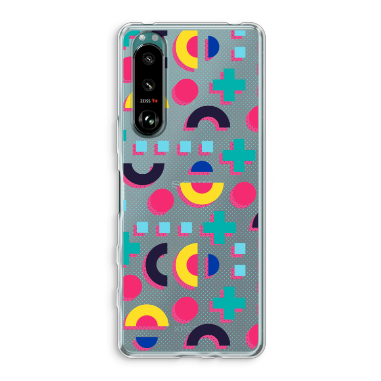 8-bit N°2: Sony Xperia 5 III Transparant Hoesje