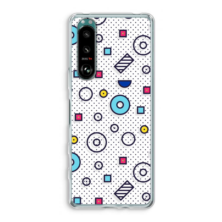 8-bit N°9: Sony Xperia 5 III Transparant Hoesje