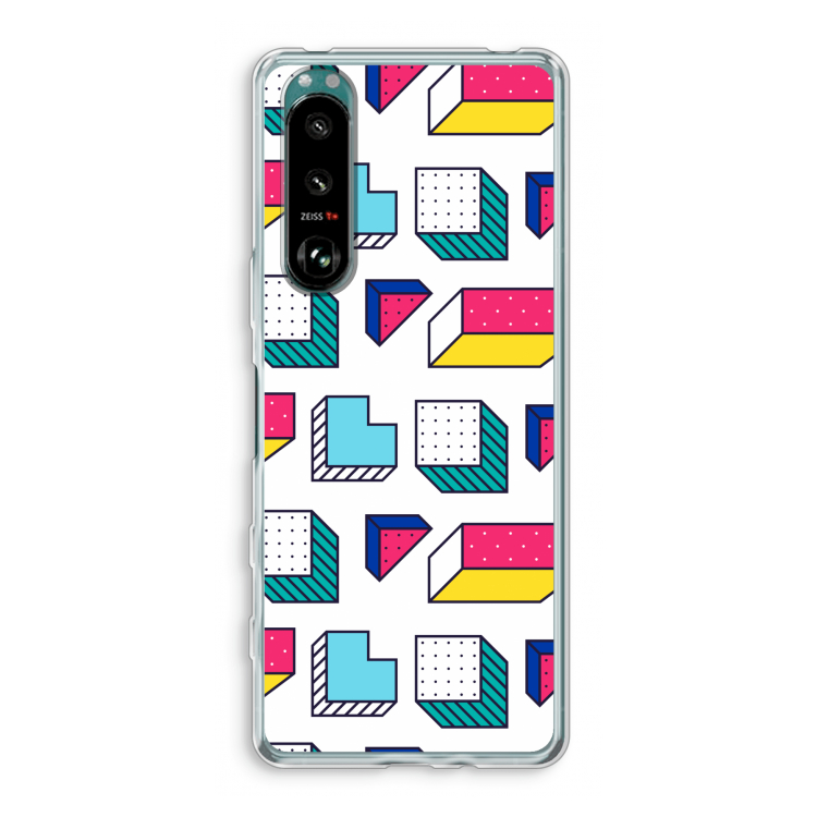 8-bit N°7: Sony Xperia 5 III Transparant Hoesje