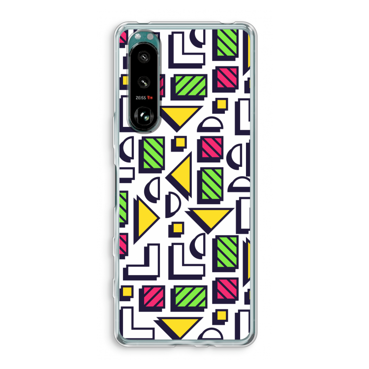 8-bit N°4: Sony Xperia 5 III Transparant Hoesje