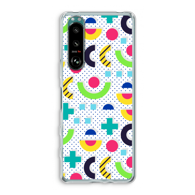 8-bit N°1: Sony Xperia 5 III Transparant Hoesje