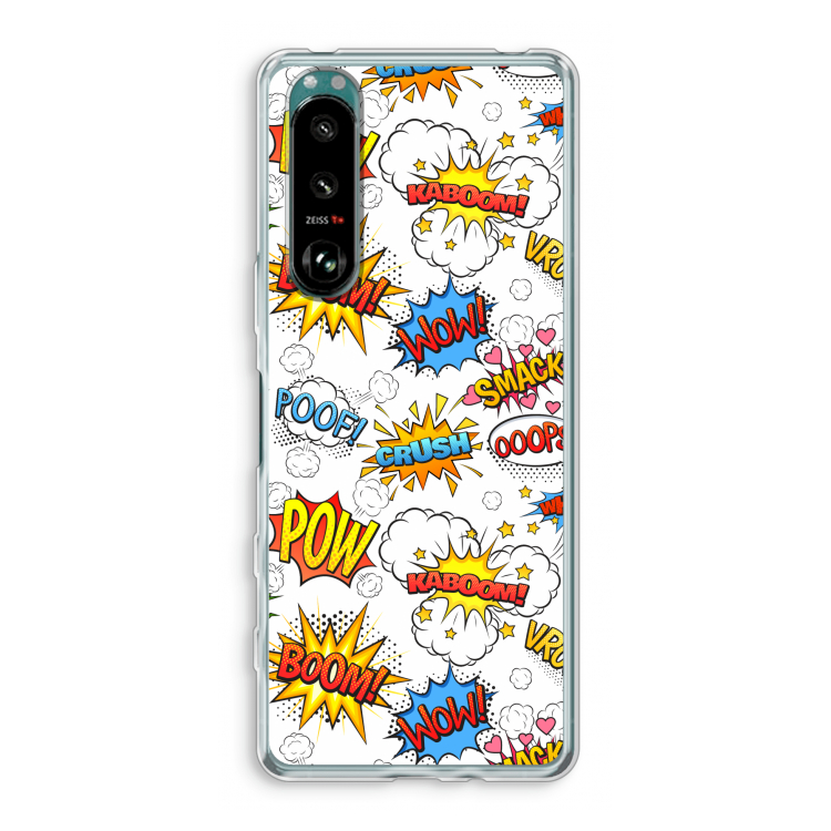 Pow Smack: Sony Xperia 5 III Transparant Hoesje
