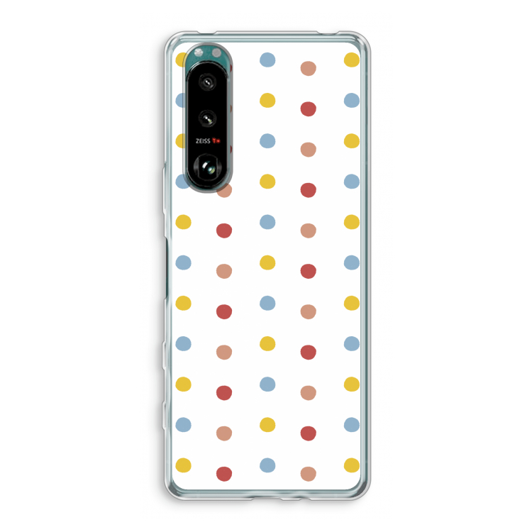 Bollen: Sony Xperia 5 III Transparant Hoesje