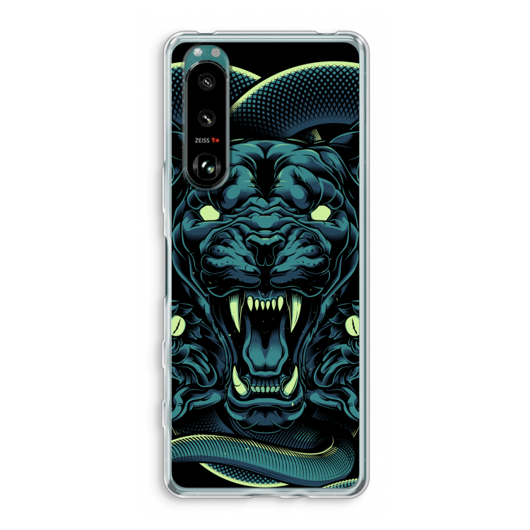 Cougar and Vipers: Sony Xperia 5 III Transparant Hoesje