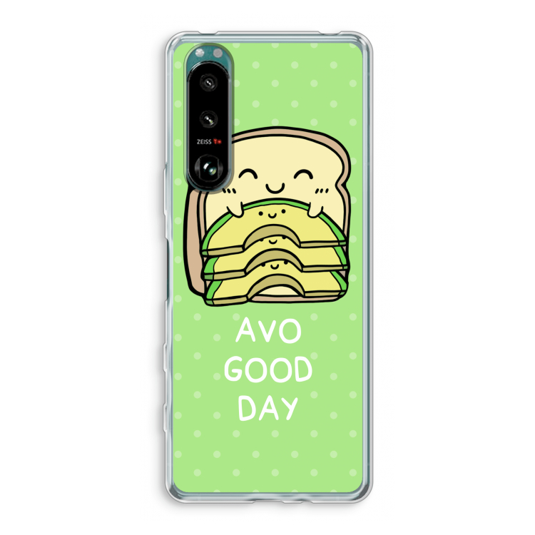 Avo Good Day: Sony Xperia 5 III Transparant Hoesje