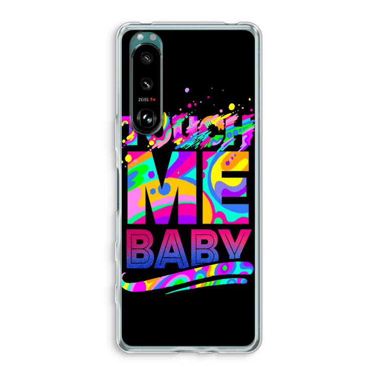 Touch Me: Sony Xperia 5 III Transparant Hoesje