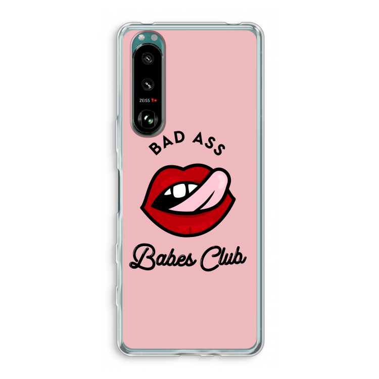 Badass Babes Club: Sony Xperia 5 III Transparant Hoesje